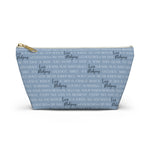 Mahjong Accessories Bag — Azure Mist Dice, Trinket & Coin Purse I Love Mahjong Collection