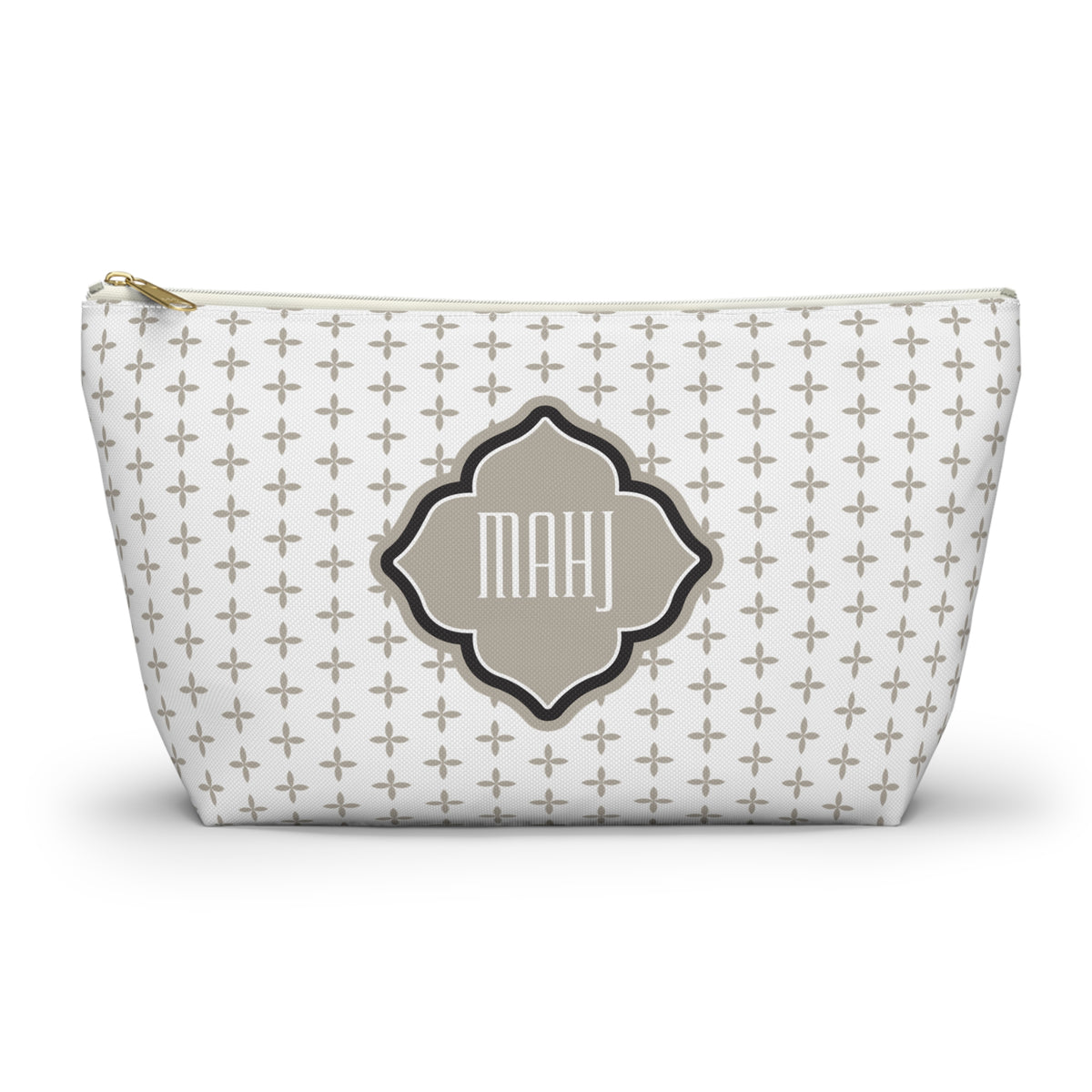 Mahjong Accessories Bag — Mocha Luxe Dice, Trinket & Coin Purse I Mocha Noir Collection