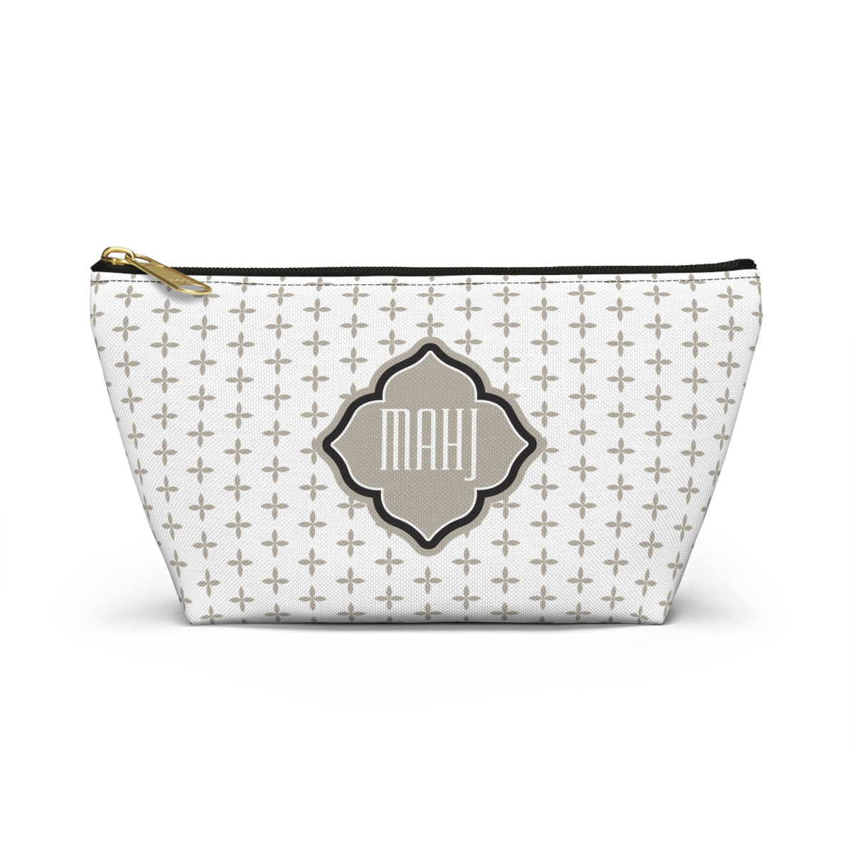 Mahjong Accessories Bag — Mocha Luxe Dice, Trinket & Coin Purse I Mocha Noir Collection