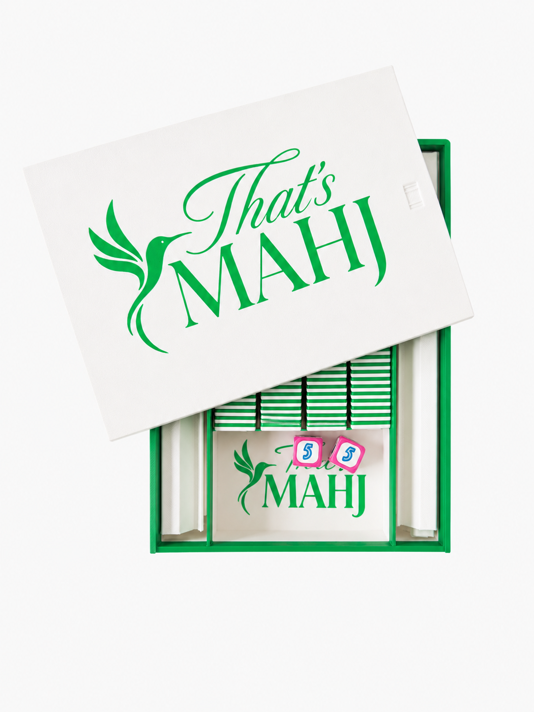 Tropical Mahjong Tiles I On the Go Travel Set