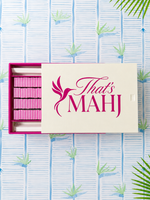 Tropical Mahjong Tiles I On the Go Travel Set