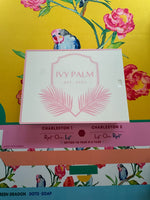 Tropical Mahjong Tiles I On the Go Travel Set I Custom Lid Edition