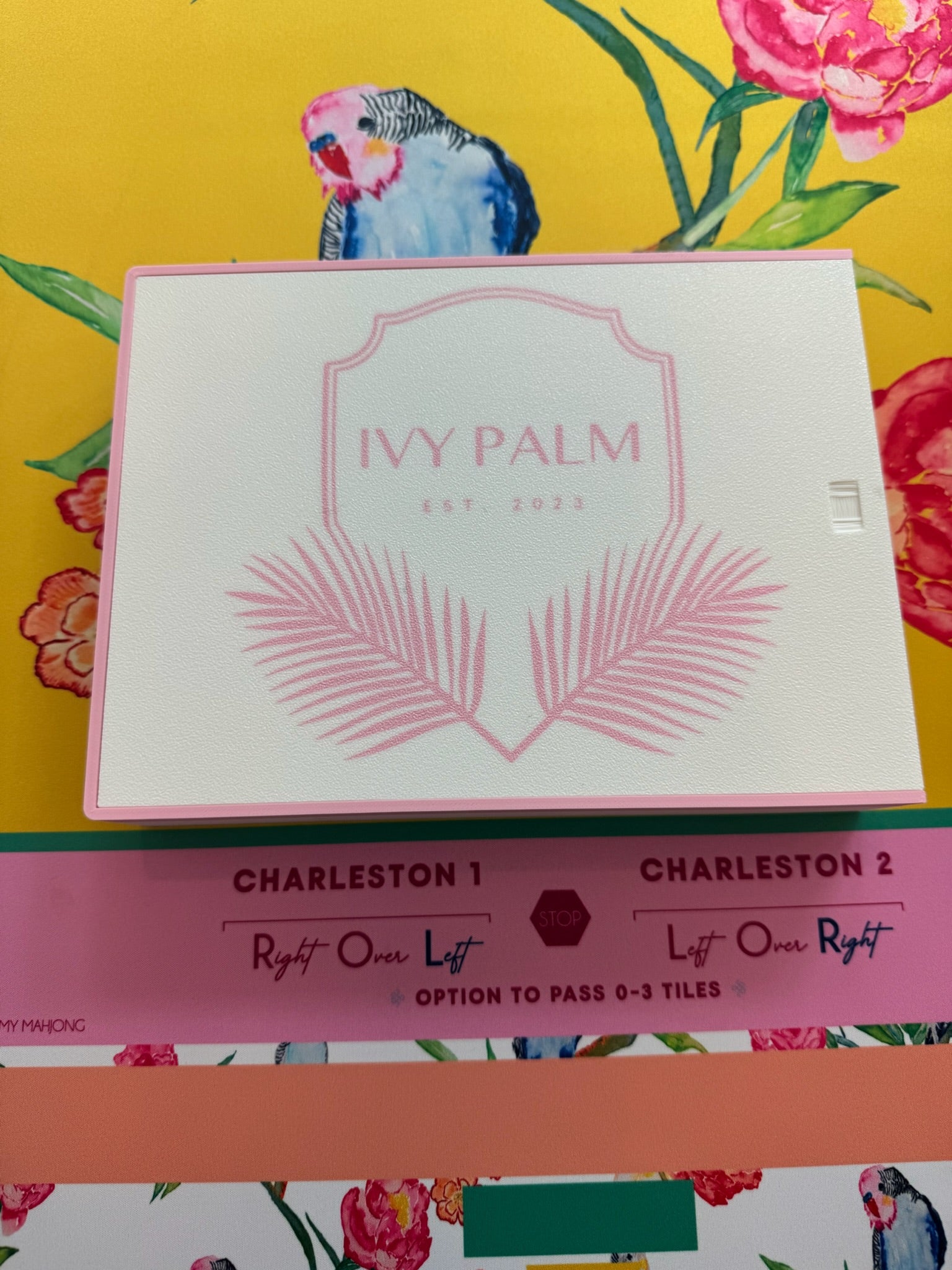 Mahjong on the Go Travel Set - Custom Lid Edition