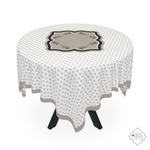 Mahjong Tablecloth — Mocha Luxe Mah Jongg Table Cover | 55” x 55” I Mocha Luxe Mahjong Collection