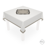 Mahjong Tablecloth — Mocha Luxe Mah Jongg Table Cover | 55” x 55” I Mocha Luxe Mahjong Collection