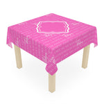 Mahjong Tablecloth — Petal Pink Mah Jongg Table Cover | 55” x 55” I Love Mahjong Collection