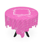 Mahjong Tablecloth — Petal Pink Mah Jongg Table Cover | 55” x 55” I Love Mahjong Collection