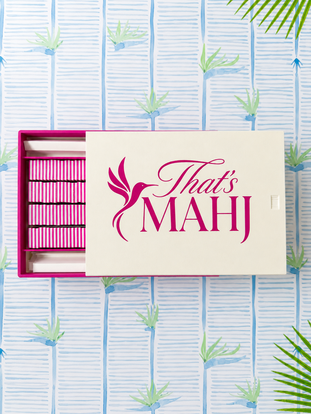 Tropical Mahjong Tiles I On the Go Travel Set